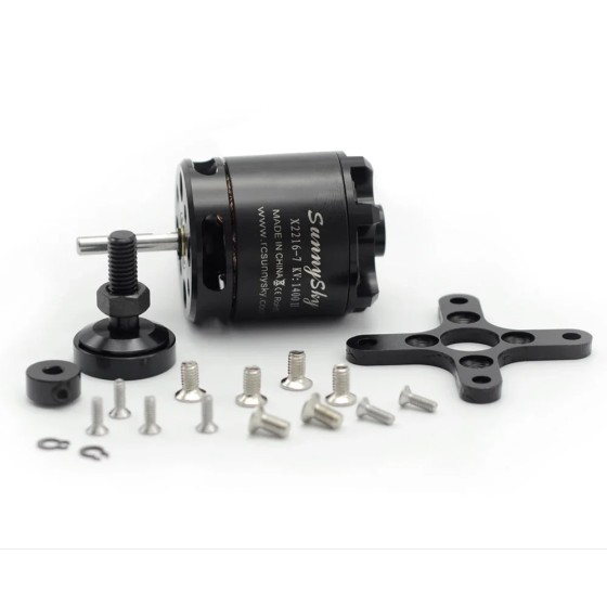 Hot Sales Sunnysky X2216 2216 880KV 1100KV 1250KV 1400KV 1800KV 2400KV II Outrunner Brushless Motor for RC Models 3D Airplane